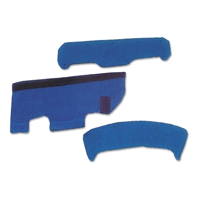 SAFETY CAP TERRY CLOTH SWEAT BAND W/VELC